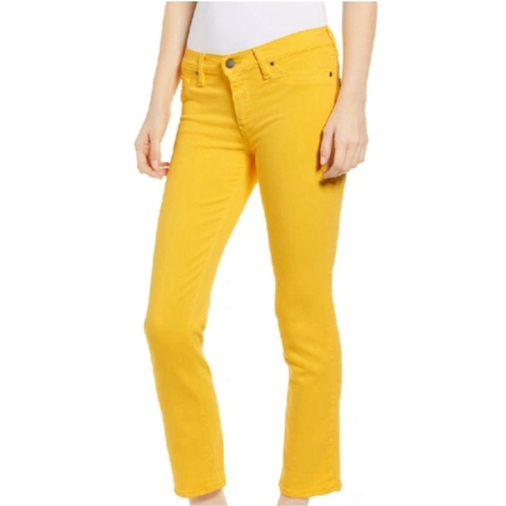 Hudson Nico Cigarette Jeans - Yellow -Size Women’s 29
